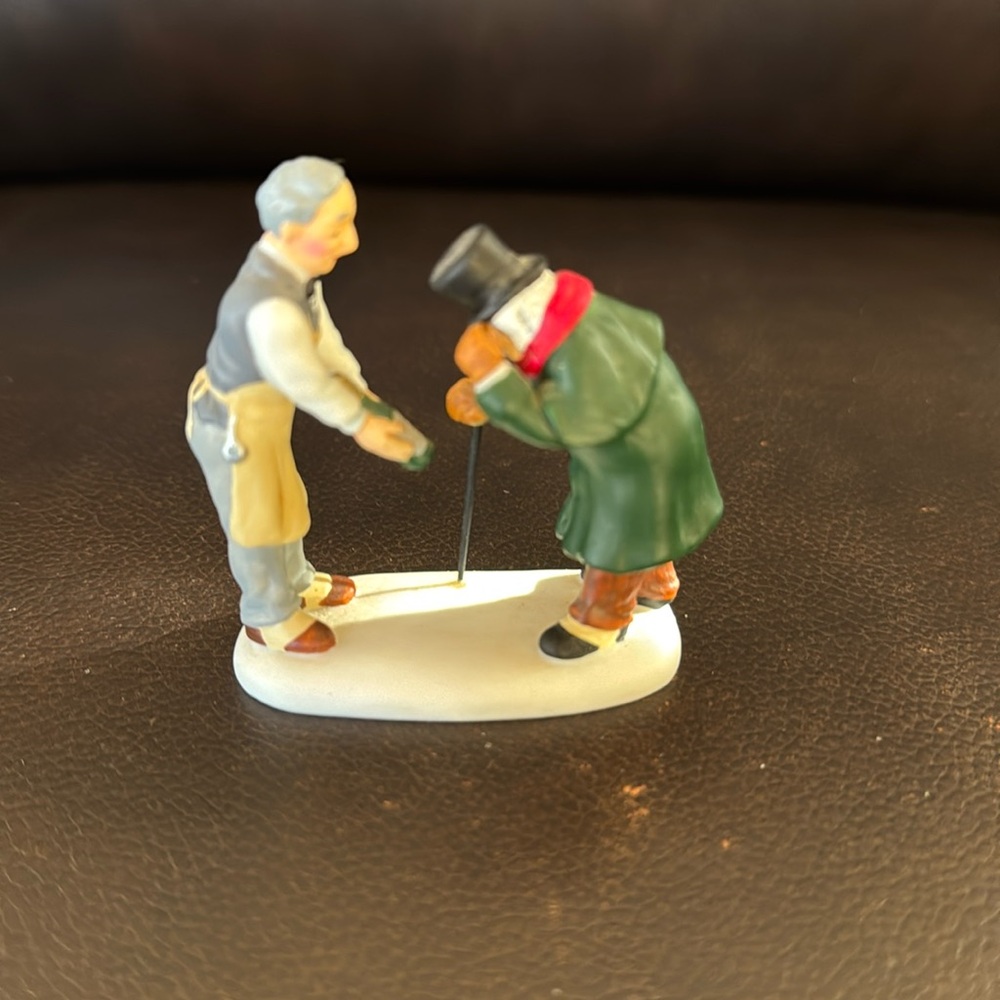 NWT. Dept 56. Our Best Vintage, Sir.
